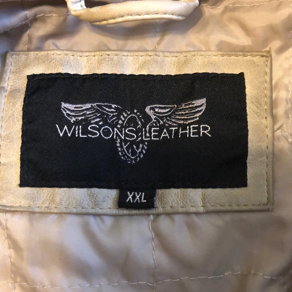 Distressed Leather Jacket - Picture 6 of 8
